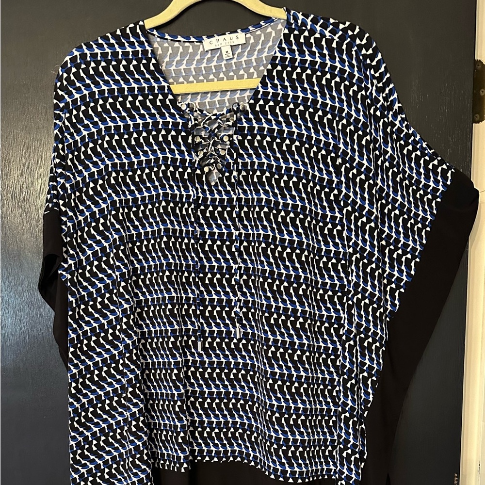 Poncho Tunic Top